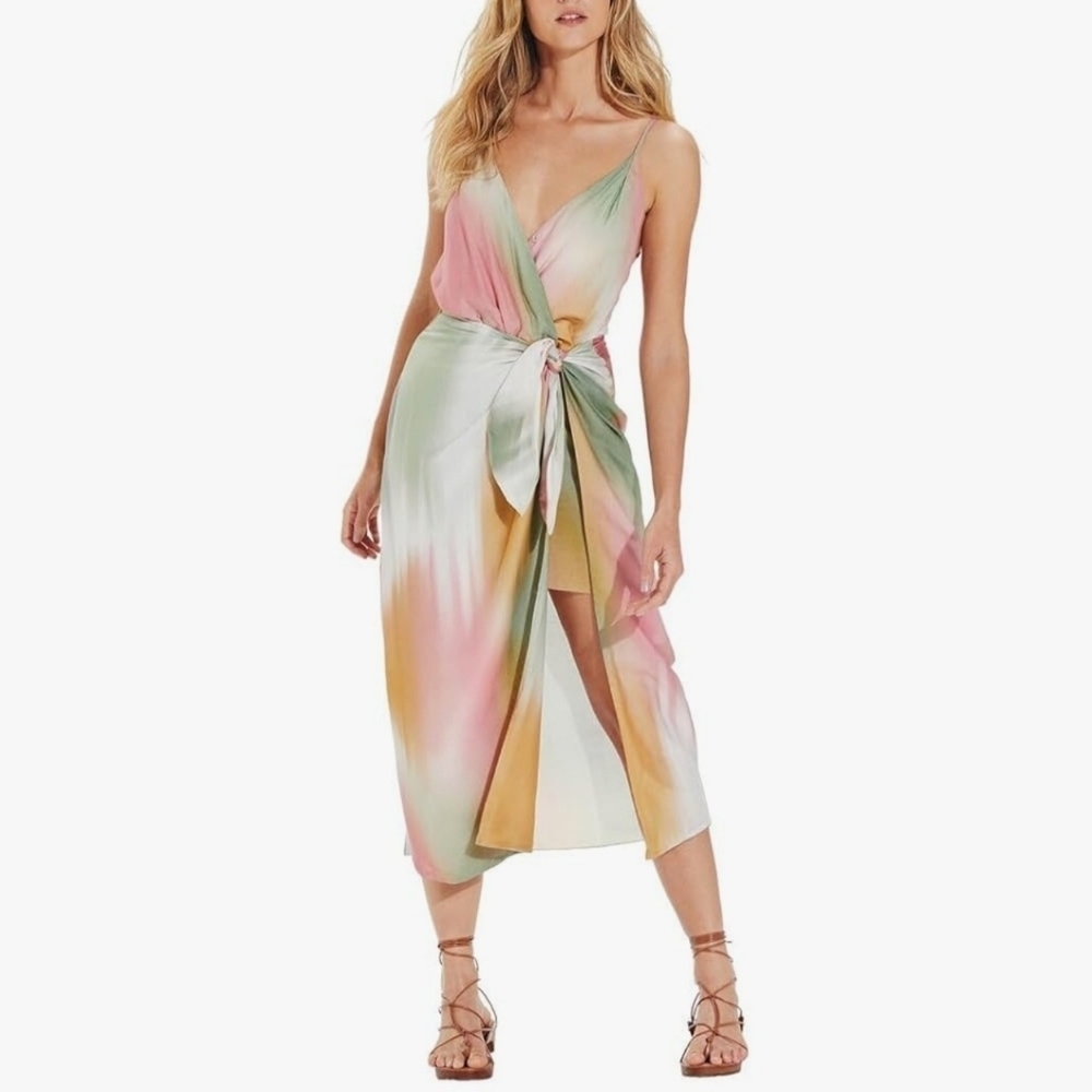 Chic Asymmetrical Dress in Pastel Hues